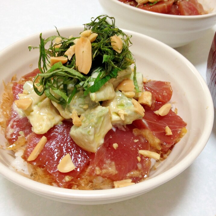 マグロ&アボガド丼